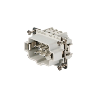 Porta Cont Hdc-He - 6SS Macho - 1200000000 - Weidmuller Conexel