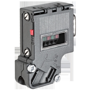 CONECTOR RS485 DP 35° S/ INTERF. PG - 6ES7972-0BA42-0XA0 - SIEMENS