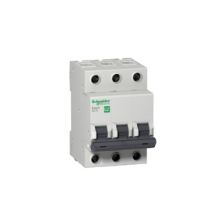 Disjuntor Termomagnético EASY9, 3P, 10A, Curva B, 3kA, 400V - EZ9F13310 - SCHNEIDER